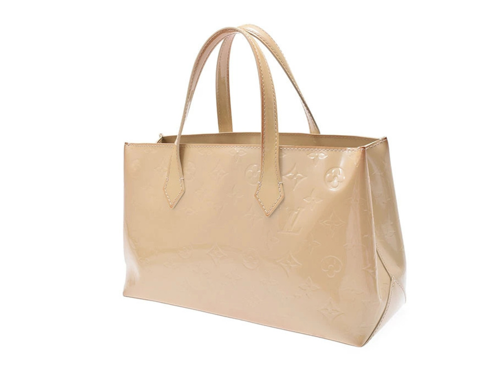Louis Vuitton Vernis Wilshire Beige Tan